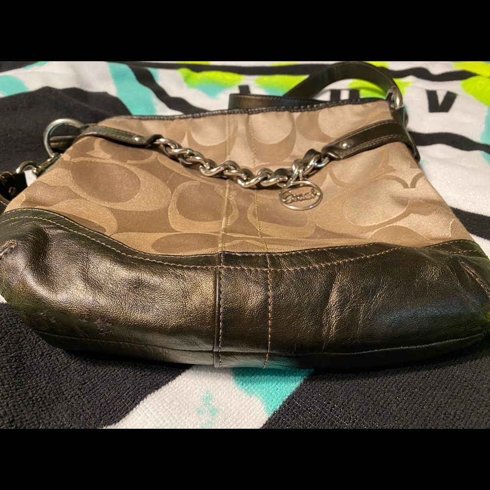 Coach Signature Chain Crossbody bag F19730 - Picture 5 of 13